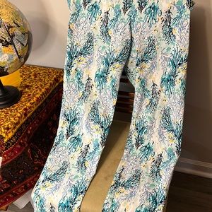 Peck and Peck AVA Pants-A-Palooza - Underwater Coral!